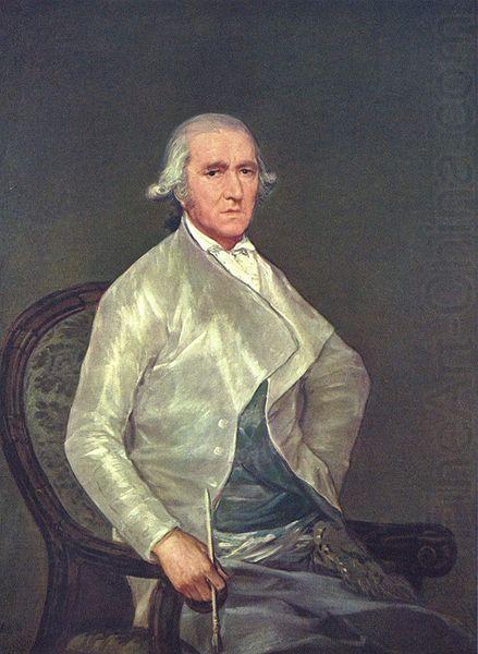 Portrait of the painter Francisco Bayeu, Francisco de Goya